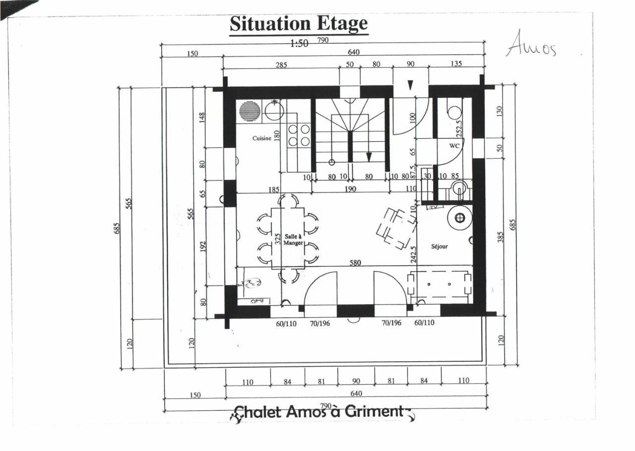Chalet Amos Villa Grimentz Esterno foto